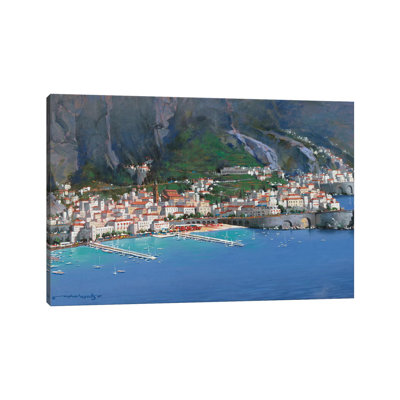 Amalfi Shores par Maher Morcos - photographie sur toile tendue