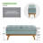 Boyu Polyester Blend Upholstered Storage Bench-2142374505