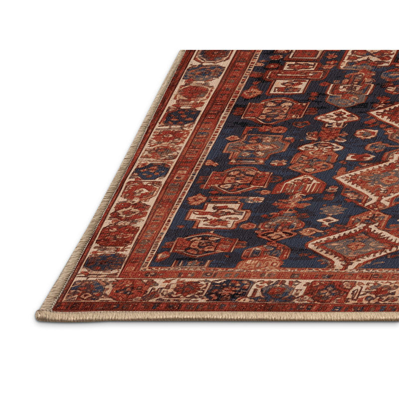 Tapis brun lavable à la machine, Rectangulaire 8 pi x 10 pi