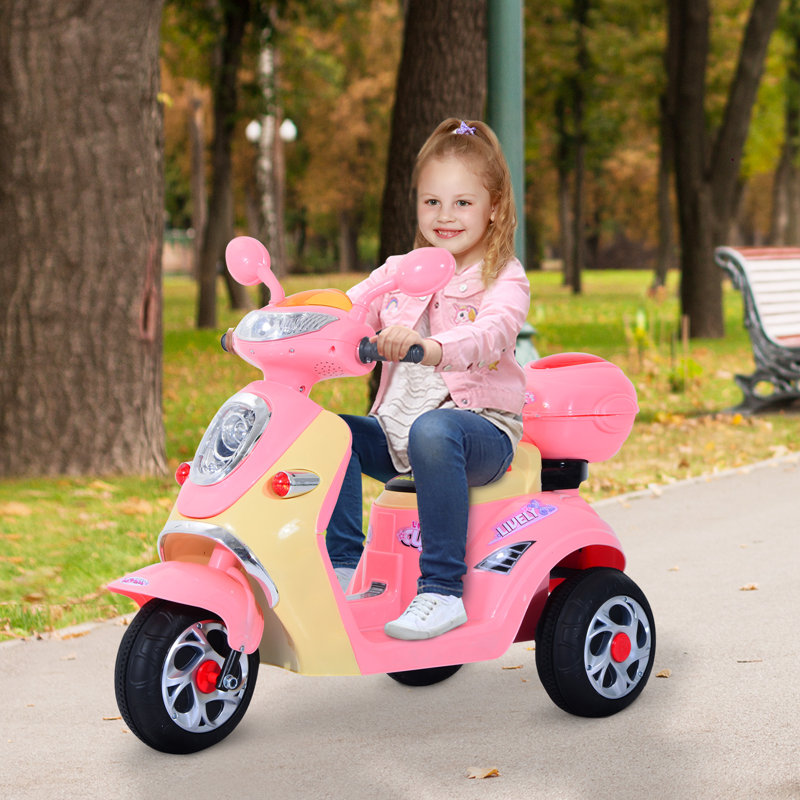 Knut Zoomie Kids Battery Powered Ride On, Pink