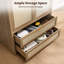 Armoire 70 po H 70,86 po en rotin d'inspiration bohémienne-2011644204
