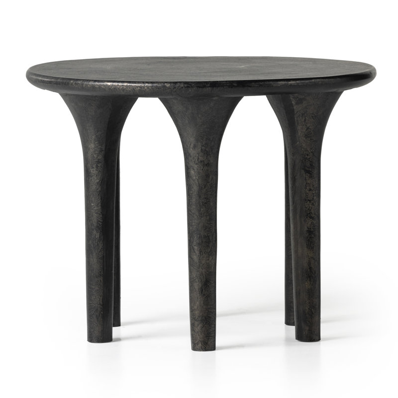 Kelden End Table, Raw Black