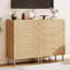 Commode 5 tiroirs Rattan