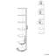 ESTON 190cm H x 30cm W Particle Board Floating Bookcase-1346977880