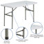 Tables pliantes en plastique 4 pieds Noah - Table pliante pour banquet / événement