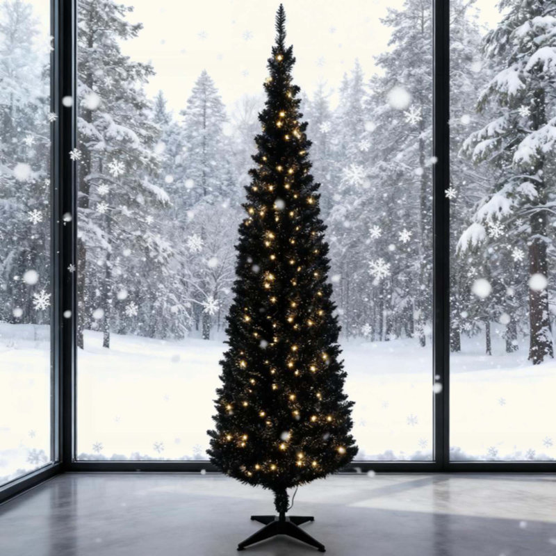 Arbre de Noël au crayon