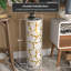 24" Abstract Green & Gold Umbrella Stand-477170939