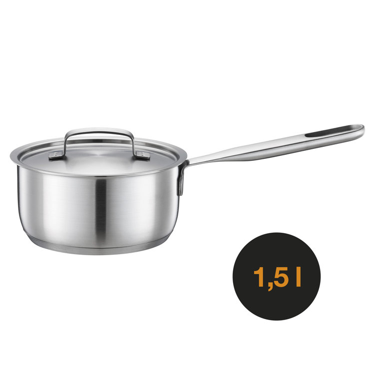 Probond 1.5 Quart Stainless Steel Saucepan with Lid