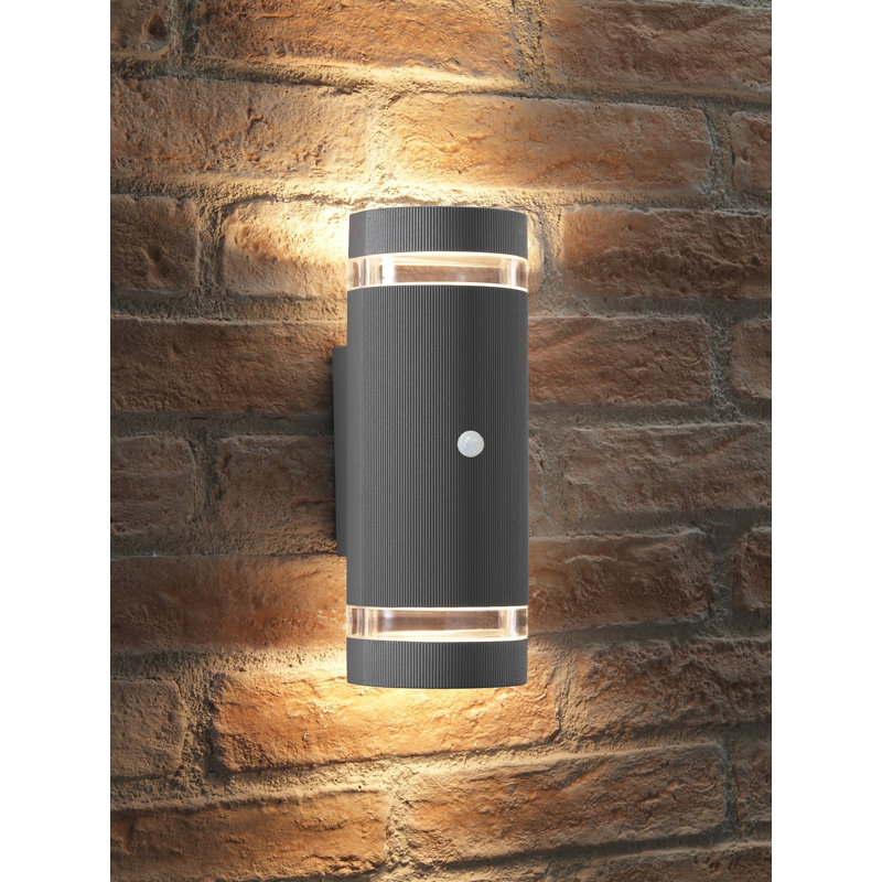 Halleli 2 - Bulb 26cm H Outdoor Armed Sconce, 3000K, Yes, Silver