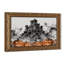 Château hanté fantôme (3) Cadre mural vintage orné – Cadre doré décoratif pour art.-782089683