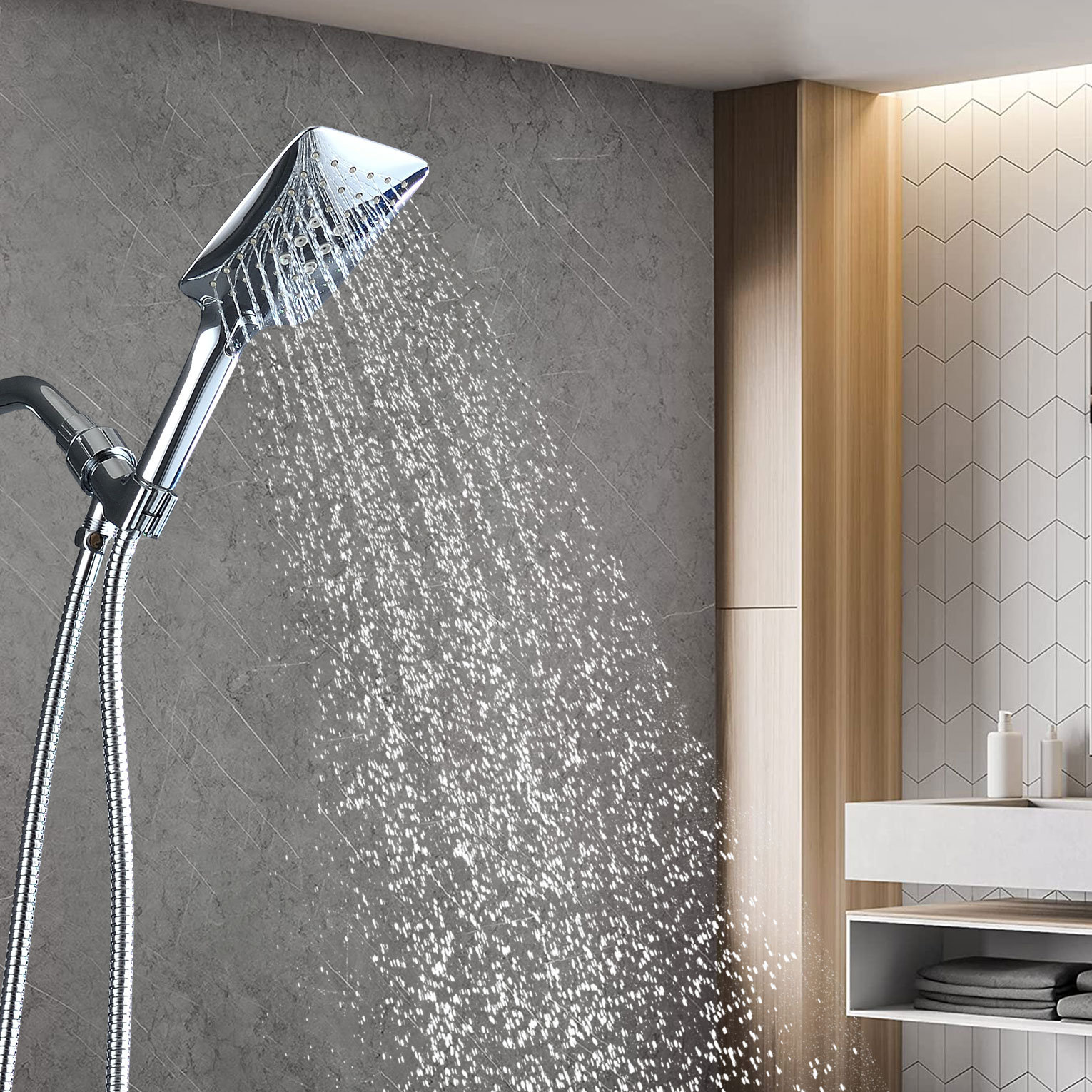 Explosive Showerhead Cleaner