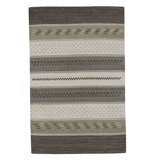 Hand-Knotted High-Quality White Area Rug