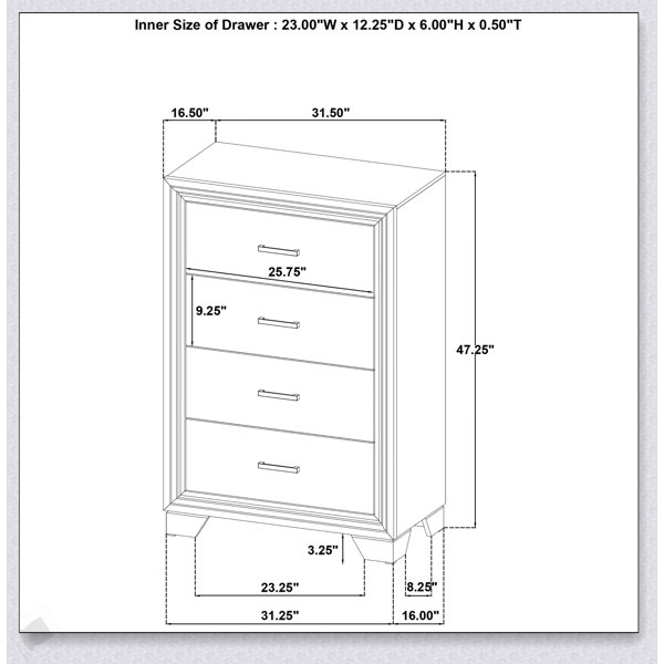 Dimensions du produit