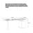 Brown+White Rectangular Solid Wood desks-110399216