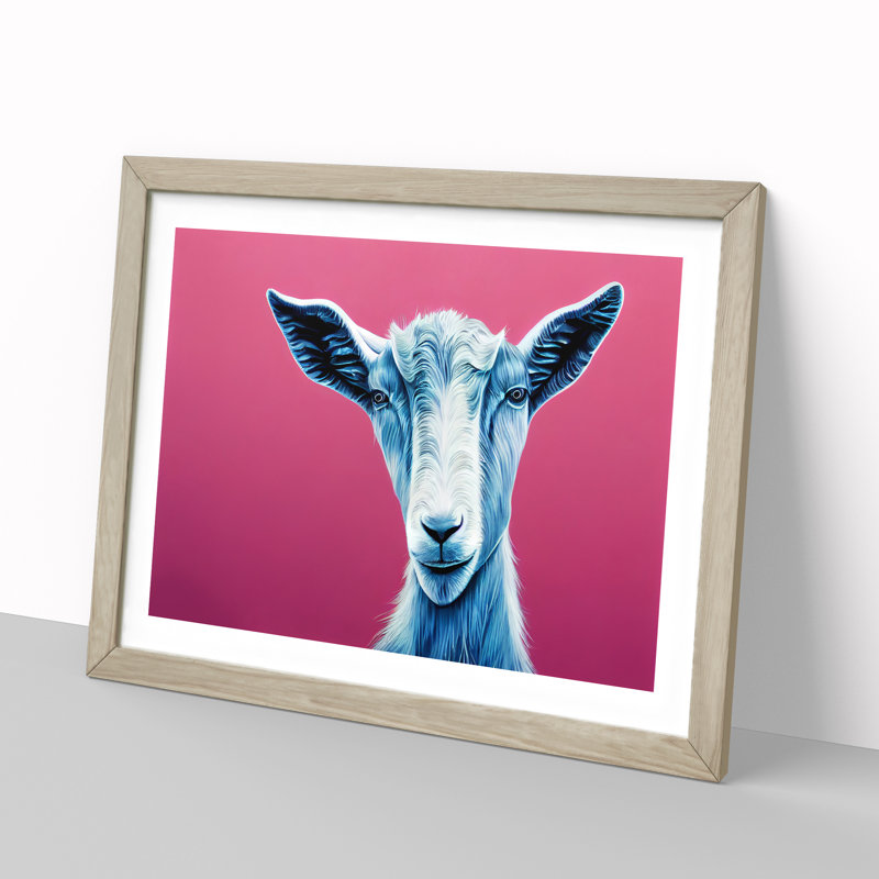 Goat in Colour Vol.3 - Framed Print