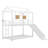 Alexsi Twin Over Twin Metal Bunk Bed ,Metal Housebed With Slide-983527485-983527483