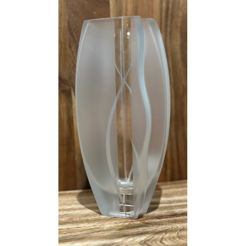 Feray Handmade Lead Free Crystal Table Vase