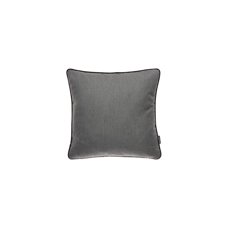 Ray Indoor/Outdoor Throw Pillow, Dark Gray