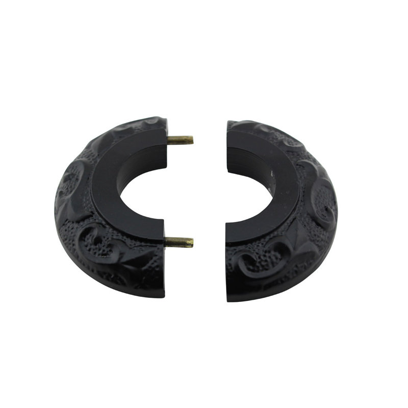 Black Radiator Flange Aluminum Escutcheon