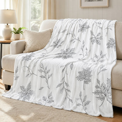 Jeté douillet en flanelle Cozy