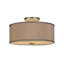 2 - Light Semi Flush Mount