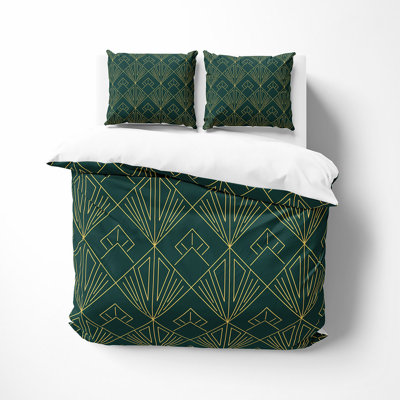 Geometric Shapes Duvet Cover