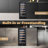 15" Wine Premium Refrigerator 30 Bottle Dual Zone Wine Cooler with Two Handle and Reversible Hinge-117452091
