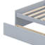 Lit de rangement fonctionnel avec rangement intégré-1070331551