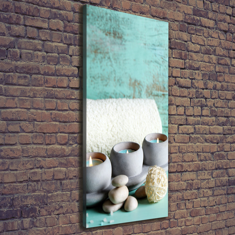Candles - Wrapped Canvas Print