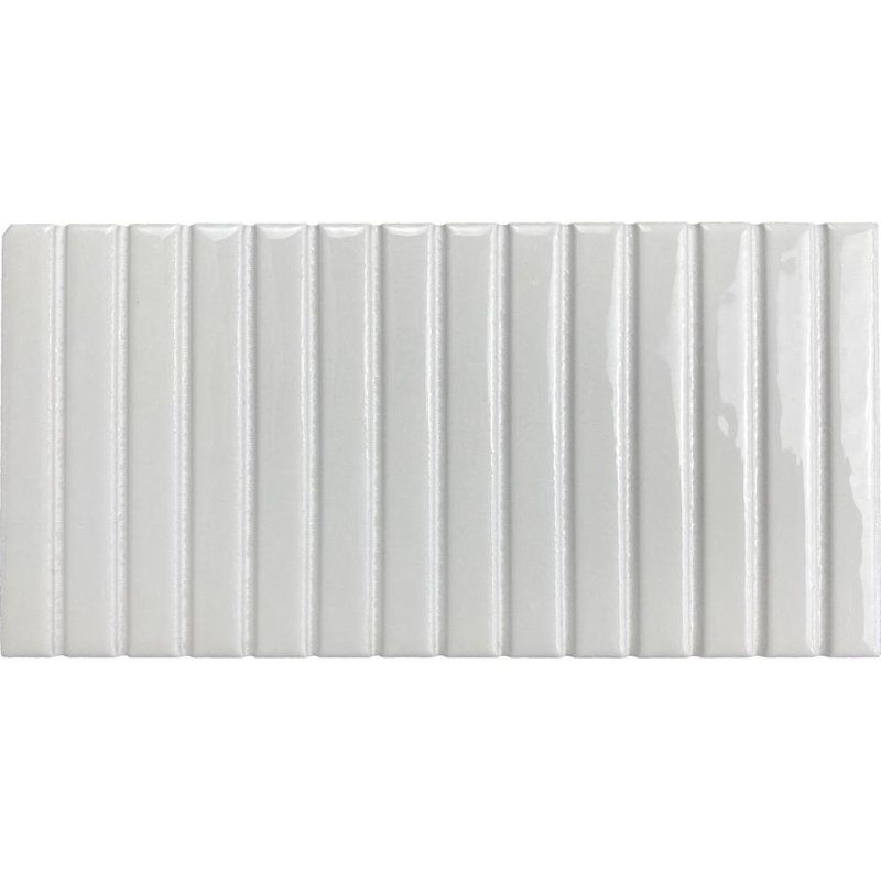 KIT-KAT MOSAIC IVORY GLOSSY 4.5X9, Snow