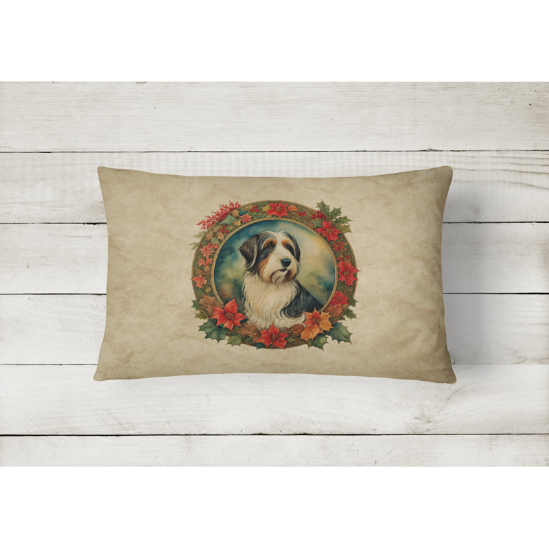 Coussin Christmas, 12 po x 16 po, Rectangulaire