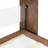 Full Size Murphy Bed With Foldable Desk – Space Saving Wall Bed - Walnut & White