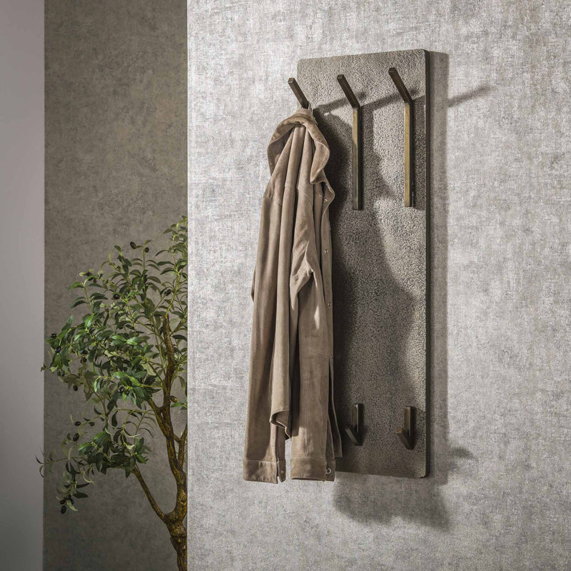 Fero Metal 6 Wall Mounted Coat Rack
