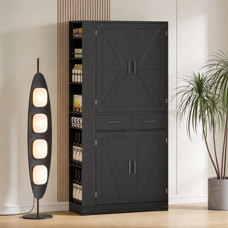 Garde-manger 70,9 po , Black