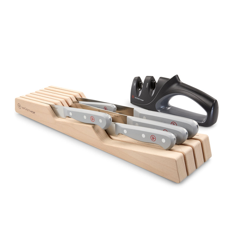 WÜSTHOF Gourmet Grey 7-Piece In-Drawer Knife Set