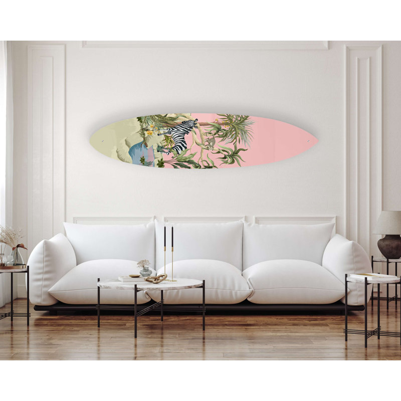 Décoration murale zèbre
