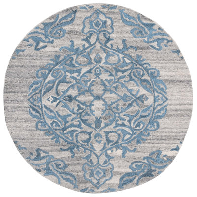 Kaitlind Abstract Hand Tufted Performance Floral Rug