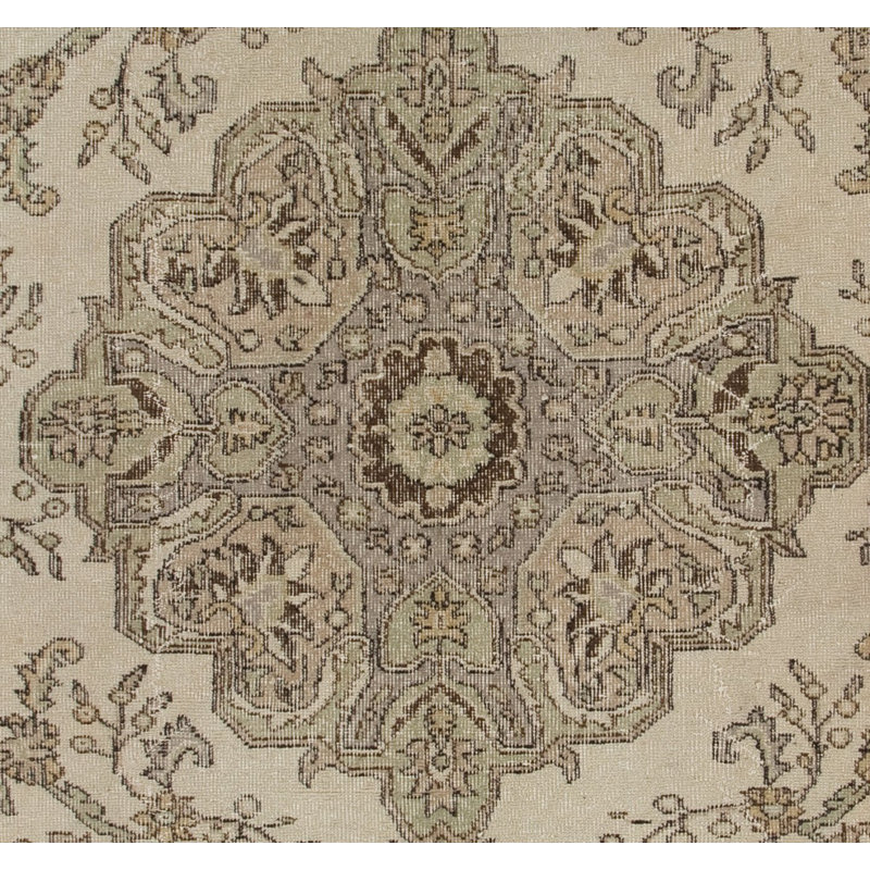 Tapis turc rétro fait à la main