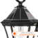 Aniha Solar Wall Sconce Lantern with Warm White LED Bulb
