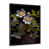 Impression noire sur toile encadrée sélectionné