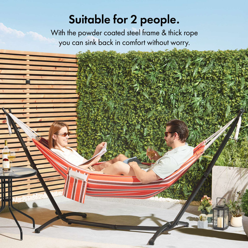 Double Hammock with Stand