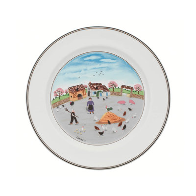 Villeroy & Boch Design Naif 10.5" Dinner Plate - Country Yard