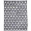 Moroccan Hand-Knotted Wool Gray/Cream Area Rug-1539068972
