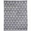 Moroccan Hand-Knotted Wool Gray/Cream Area Rug-1539068973