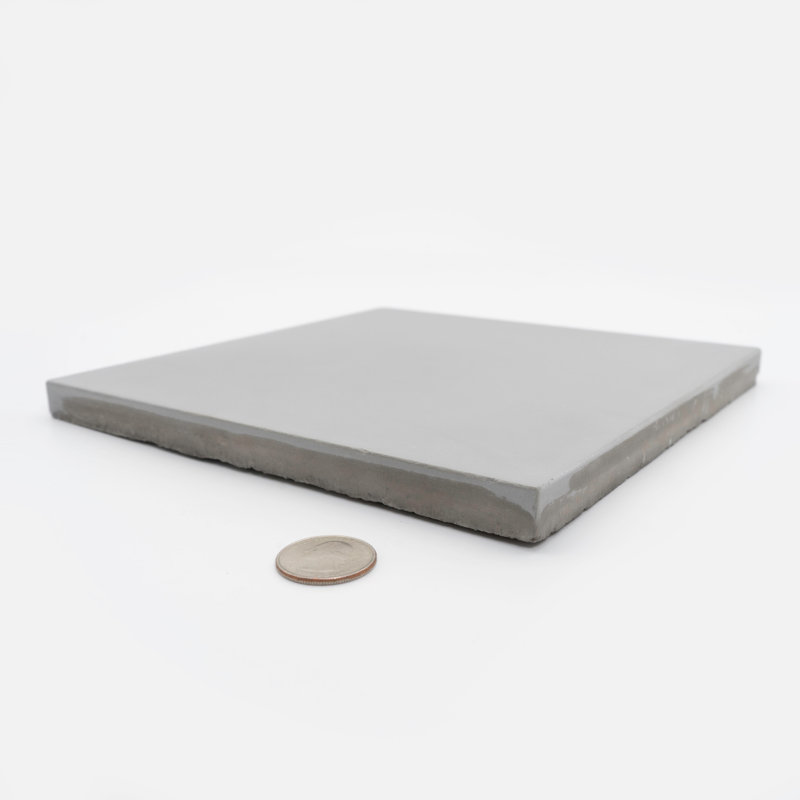 8 in. x 8 in. Honed Tile, Gray