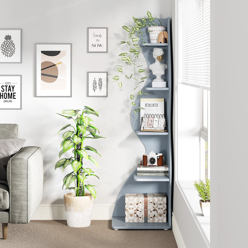Arhab Corner Bookcase