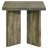 Donovan Mango Brown Square Solid Wood End Table