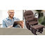 Fauteuil capitonné avec repose-pieds Dyanira-746151749