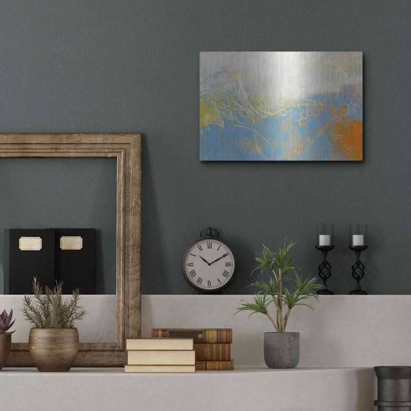 «Blue Lux II» par Sue Jachimiec, H 16 po x l 24 po