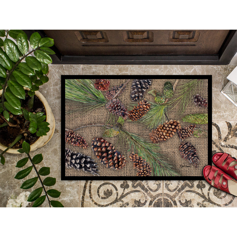 Tiskilwa Non-Slip Indoor Doormat, Rectangle 2' x 3'